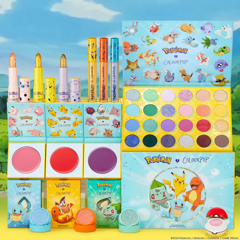 Coleção Completa Colourpop x Pokémon | Edição Limitada