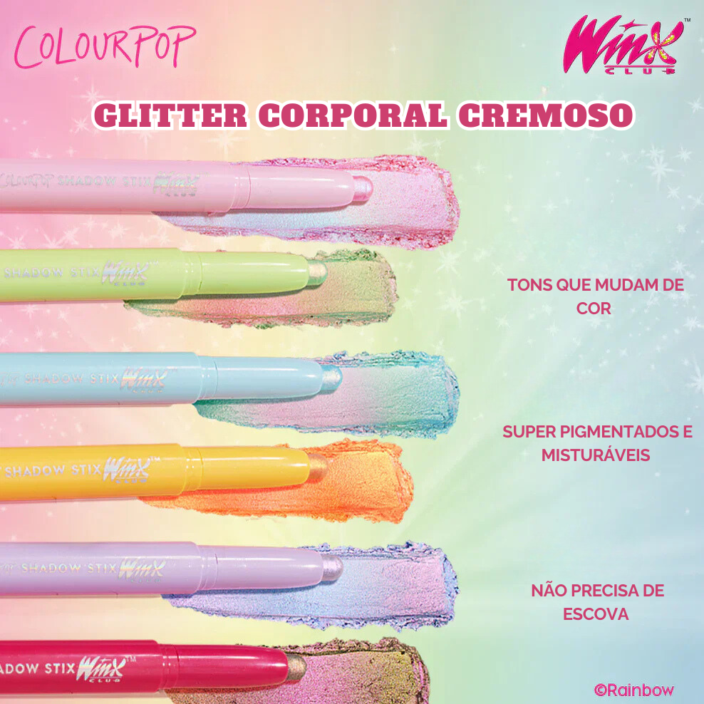 Coleção Completa Colourpop x Winx Club Forever | Edição Limitada