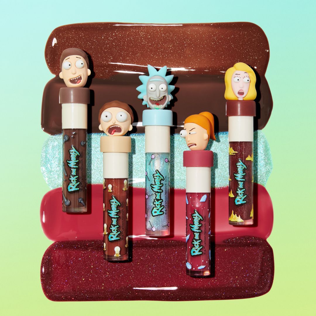 Coleção Completa de Maquiagem Rick and Morty Sheglam