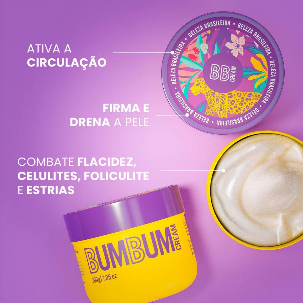 Bumbum Cream - 200g Tratamento De Estrias, Celulite E Foliculite