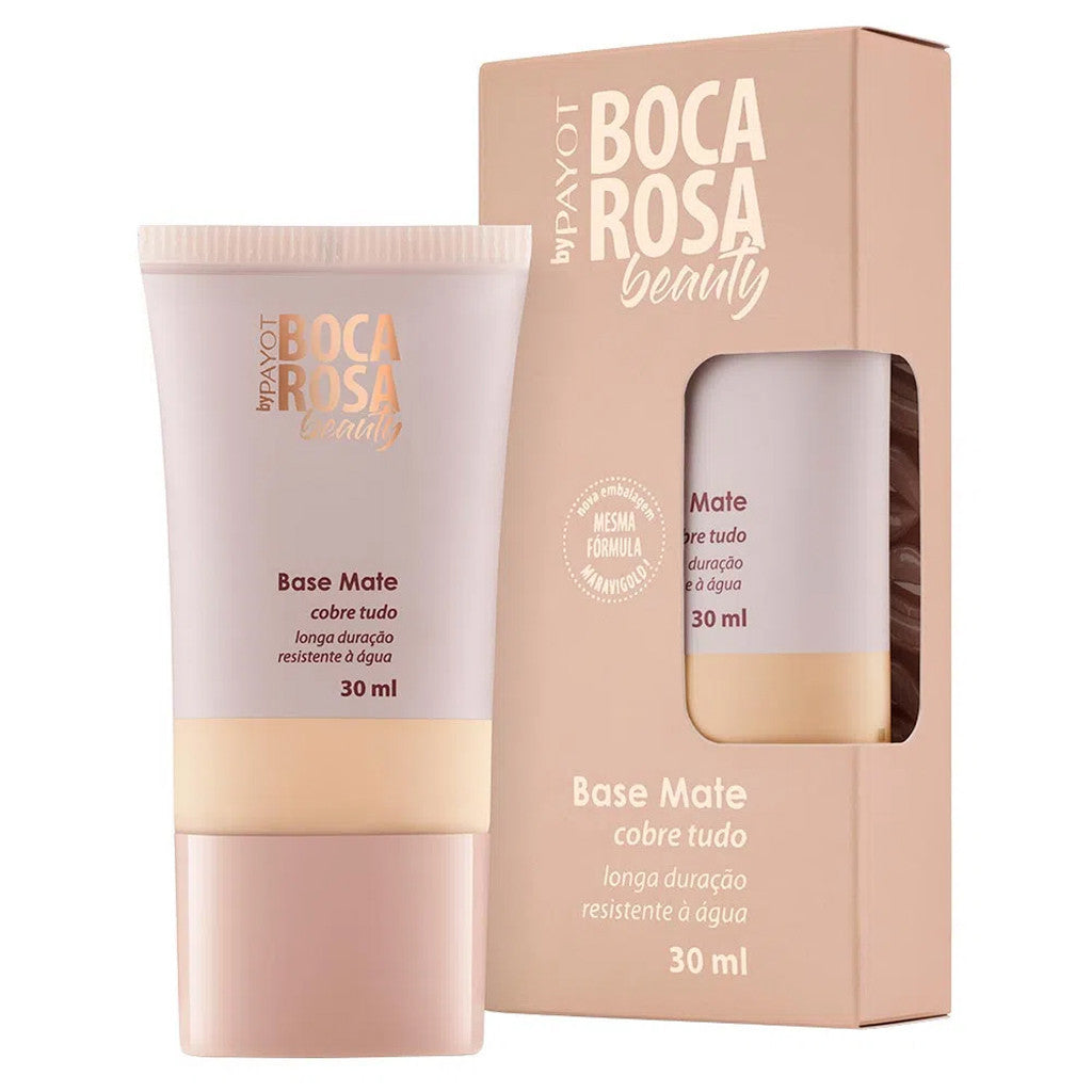 Base Mate Boca Rosa Beauty By Payot 30ml Produto Hipoalergênico